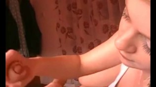 Blonde amateur anal sex tape