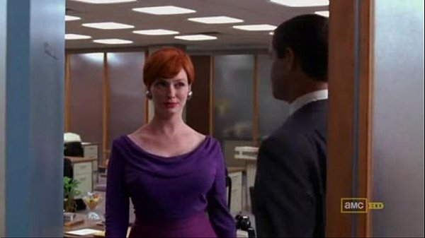 Christina Hendricks Being Taken Advantage Of In Mad Men