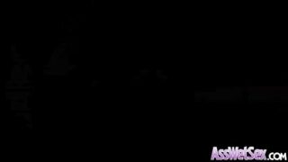 Round Huge Butt Girl (courtney cummz) In Hardcore Style Anal Sex Tape clip-15