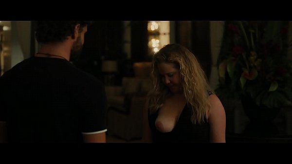 Amy Schumer’s juicy boob popped up