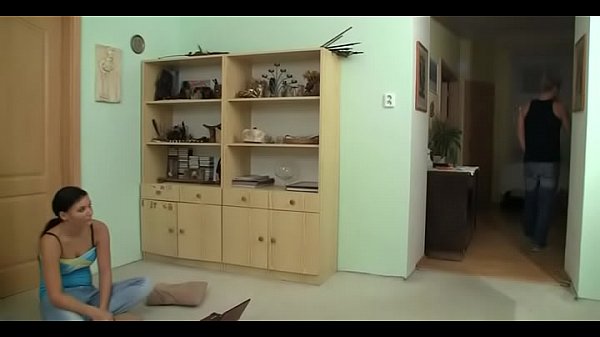 Hottie rides up throbbing dong and begins great rodeo on it