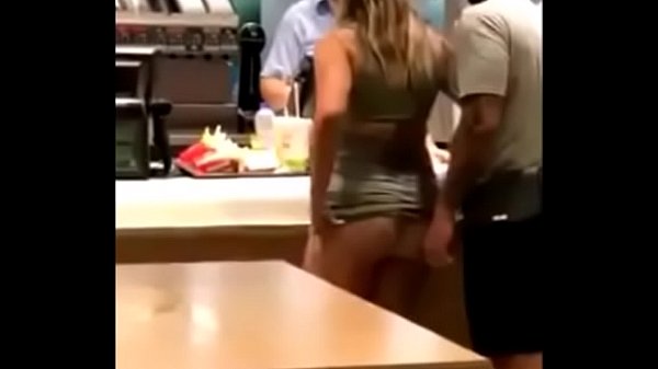 He tries to fuck his girlfriend in the waiting queue of a burger