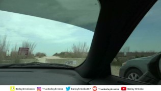 Got Caught Sucking Dick On A Public Beach & Swallowed His Cum In The Car