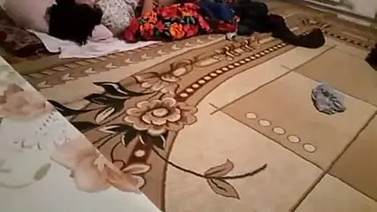 Amateur homemade sextape w mature asian Kazakh couple